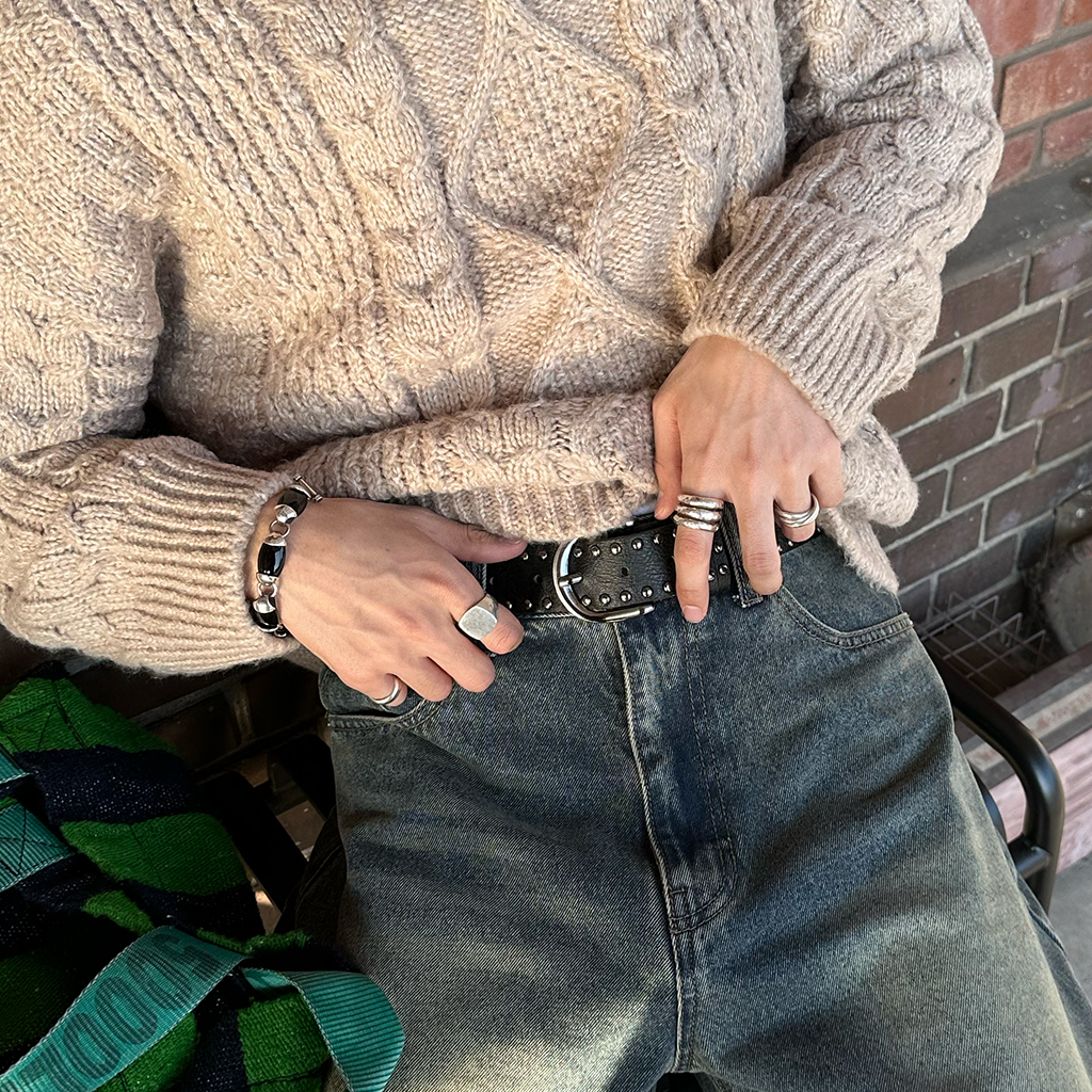 TRUE RELIGION スタッズベルト サイズ28 TRUE RELIGION スタッズベルト サイズ28 Designer Belts | True