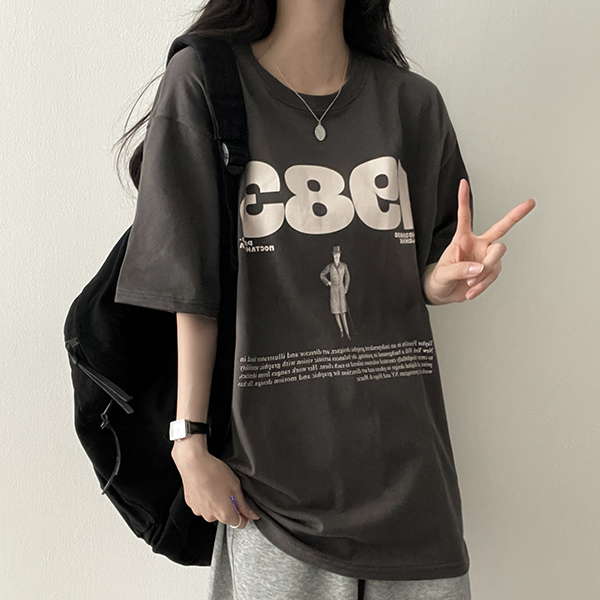 服 4color]1983オーバーサイズ半袖Tシャツ | ファッション通販