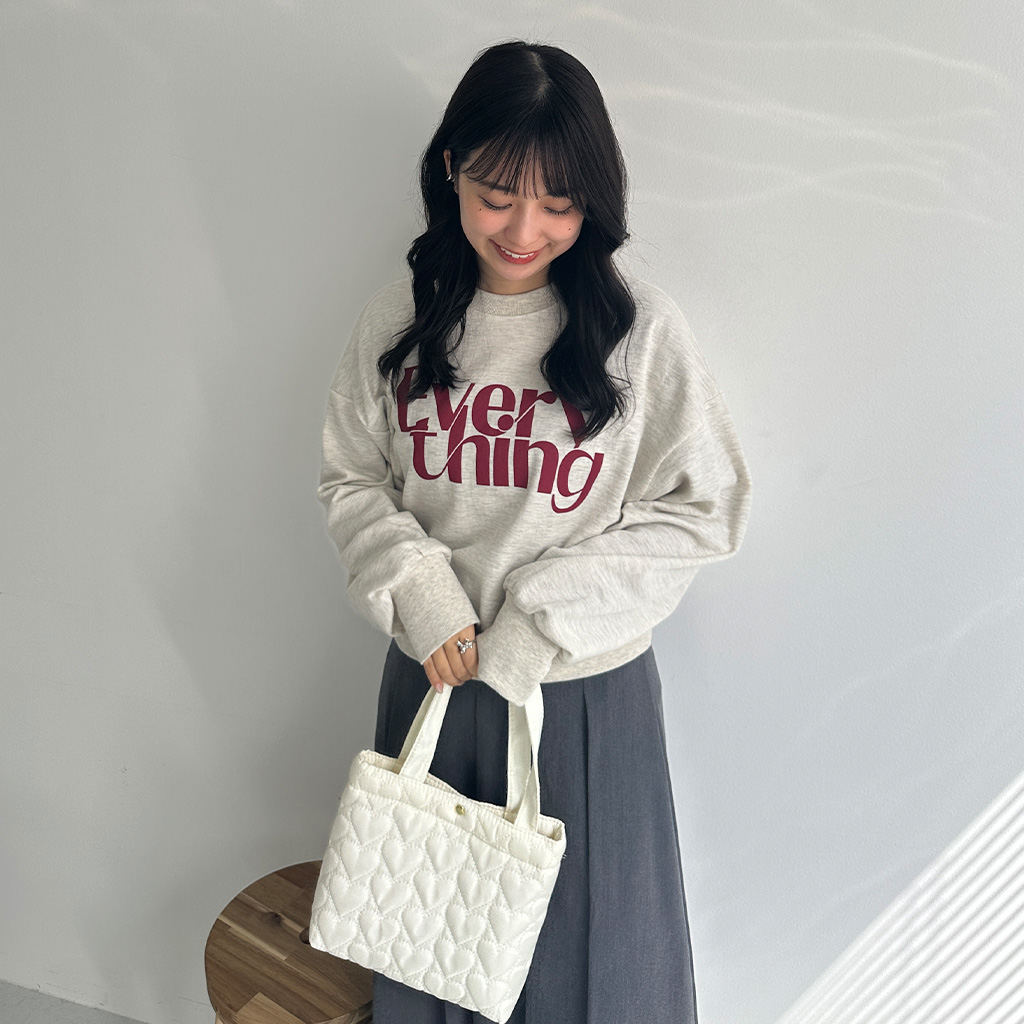 everythingセミクロップスウェットシャツ | ファッション通販サイト NUGU