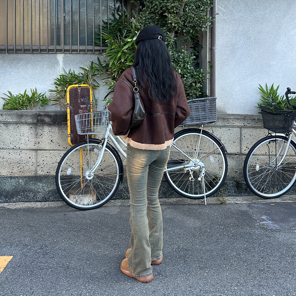 ジャンティーク購入　ブーツカットデニム　ブリーチ　ビンテージ 楽天市場】正規品【 Chikashitsu + vintage wash bootscut denim