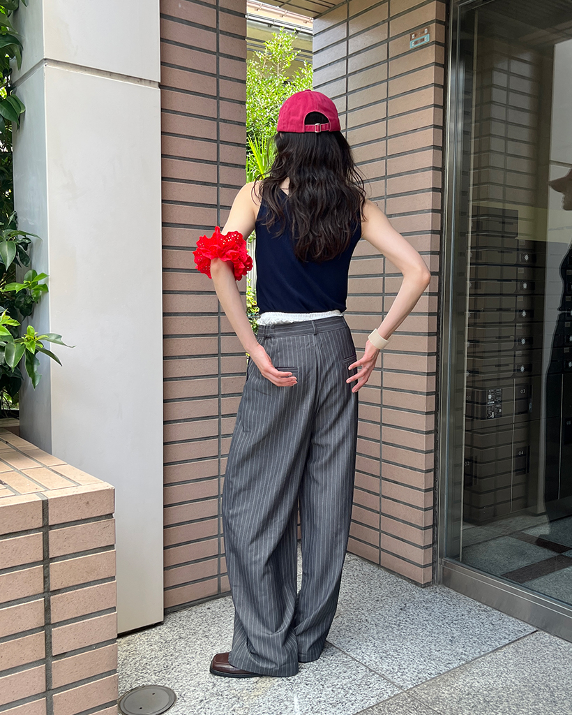 スカラップヘムパンチングシュシュ | ファッション通販サイト NUGU