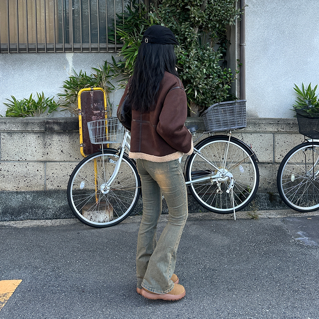 Knuth Marf 茶　ブーツカットデニム Knuth Marf 茶 ブーツカットデニム - メルカリ