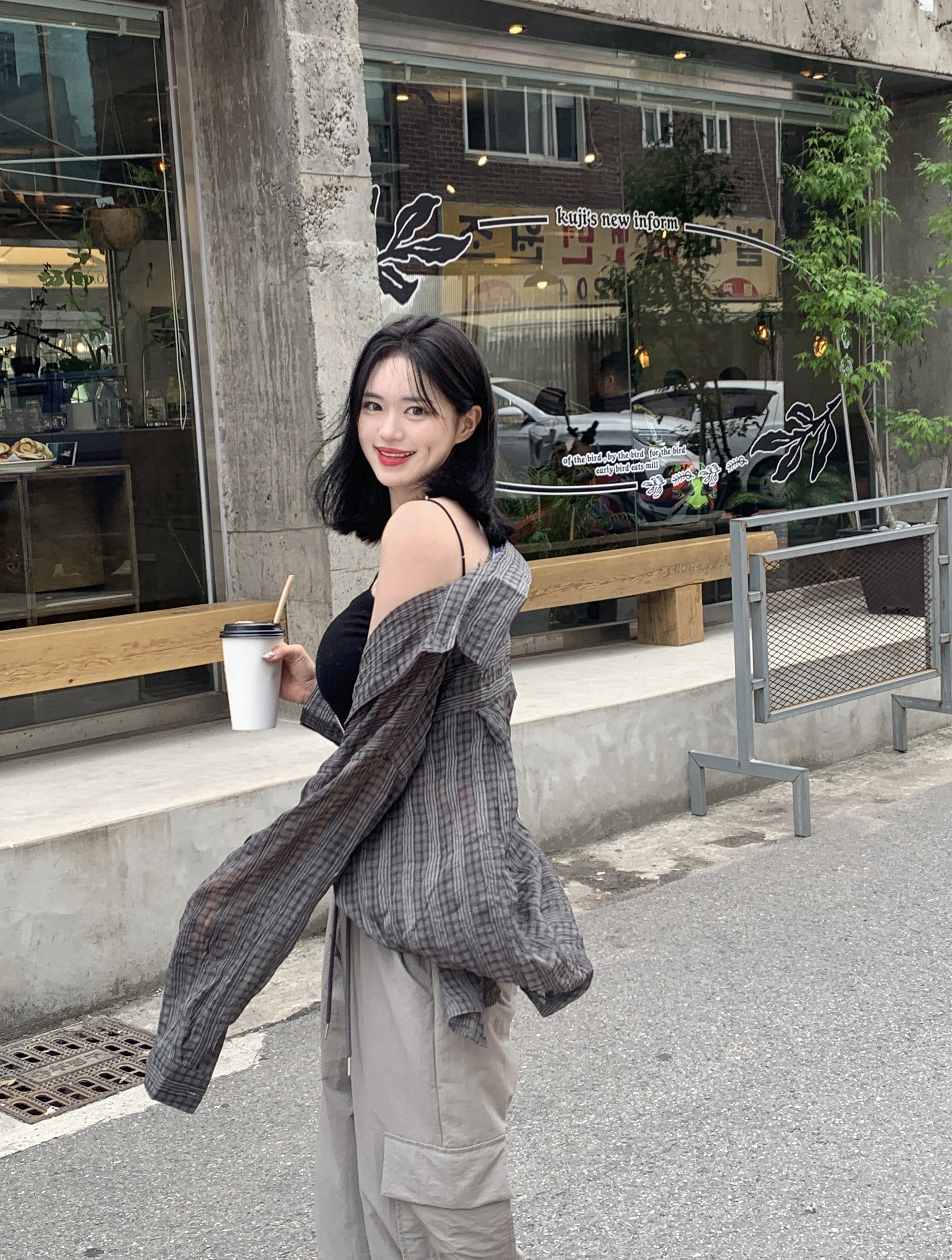 meruru☆確認中☆ シースルーチェックシャツ (3color) | ファッション通販サイト NUGU