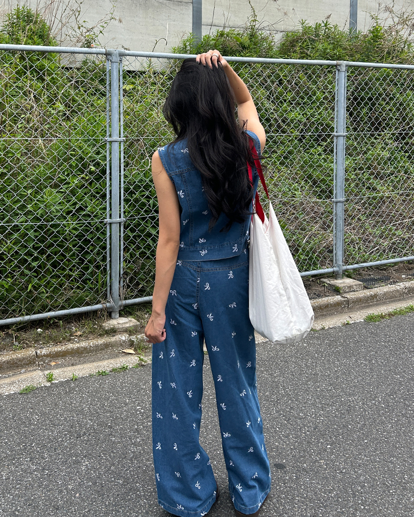 Jane確認用 グラフペーパー Selvage Denim Five Pocket Tapered Pants(DARK