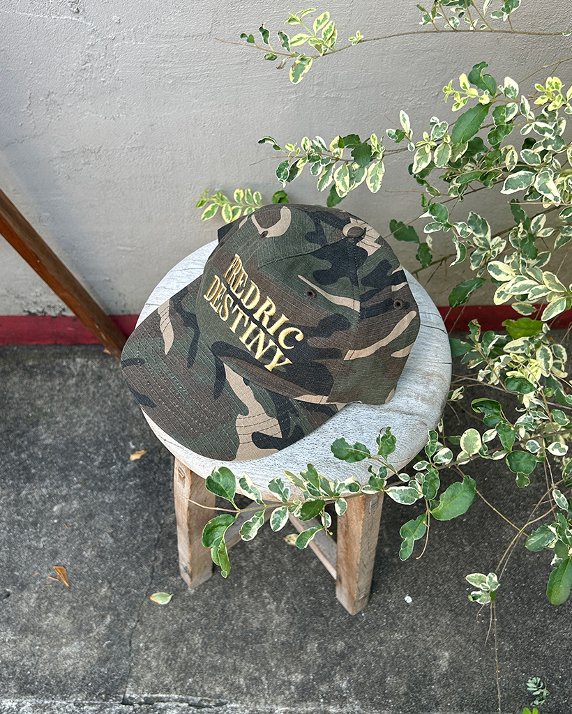 ROCK DUDE ロックデュード 裏メッシュ ジップ ジャケット カモフラ柄 初挑戦のカモフラ柄はダサく見えないよう ブラックのアイテムで