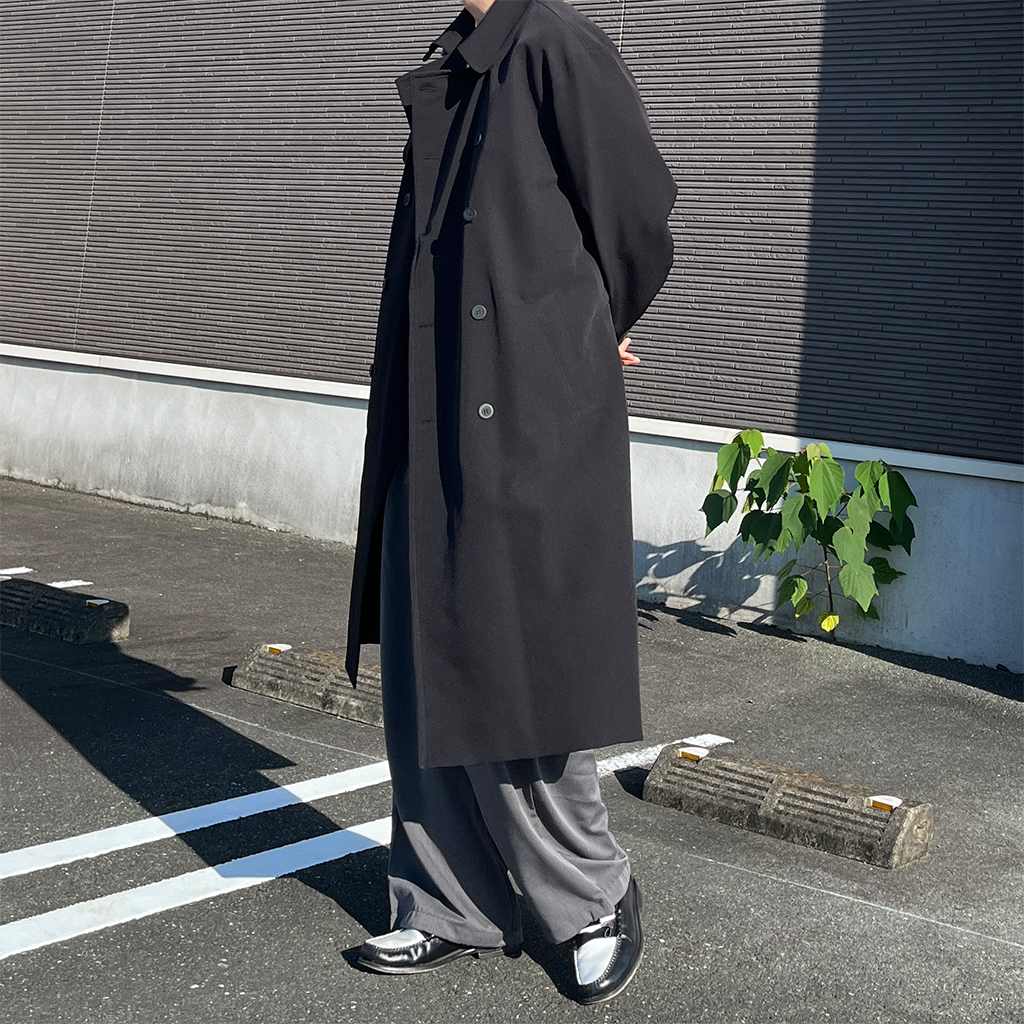 新品　FLAGSTUFF x BEAUTY & YOUTH トレンチコート シャンブレーツイル トレンチコート （その他アウター