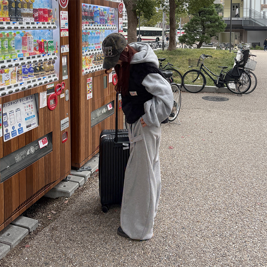 ユニセックス)サイドスナップスウェットパンツ | ファッション通販