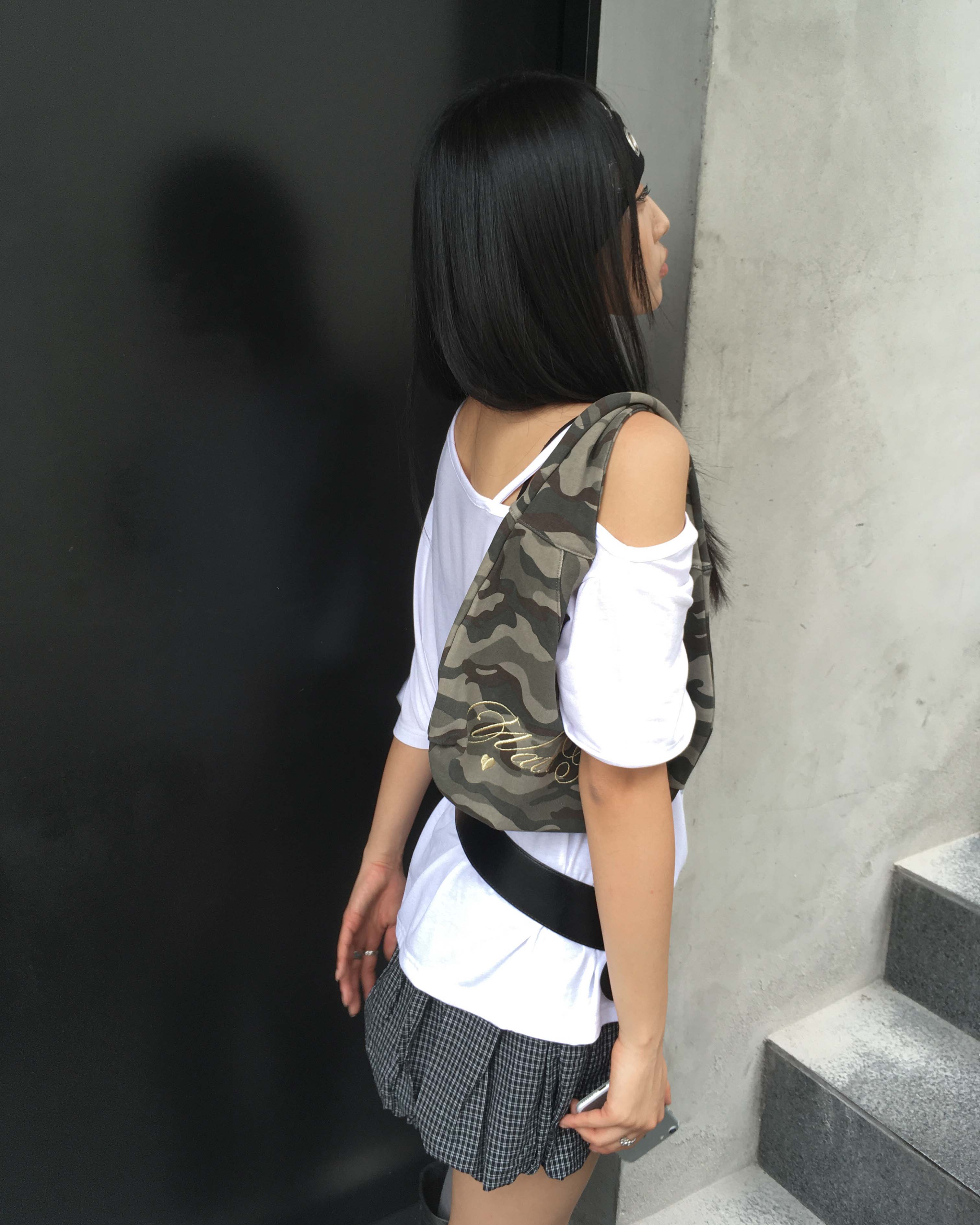 【mnem】Shigo Check Balloon Mini Skirt Balloon fit check mini skirt - Women's fashion