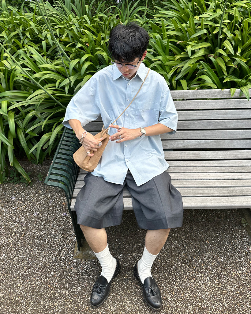 Naptime 2023ss 半袖シャツ シンプルポケット半袖シャツ | ファッション通販サイト NUGU