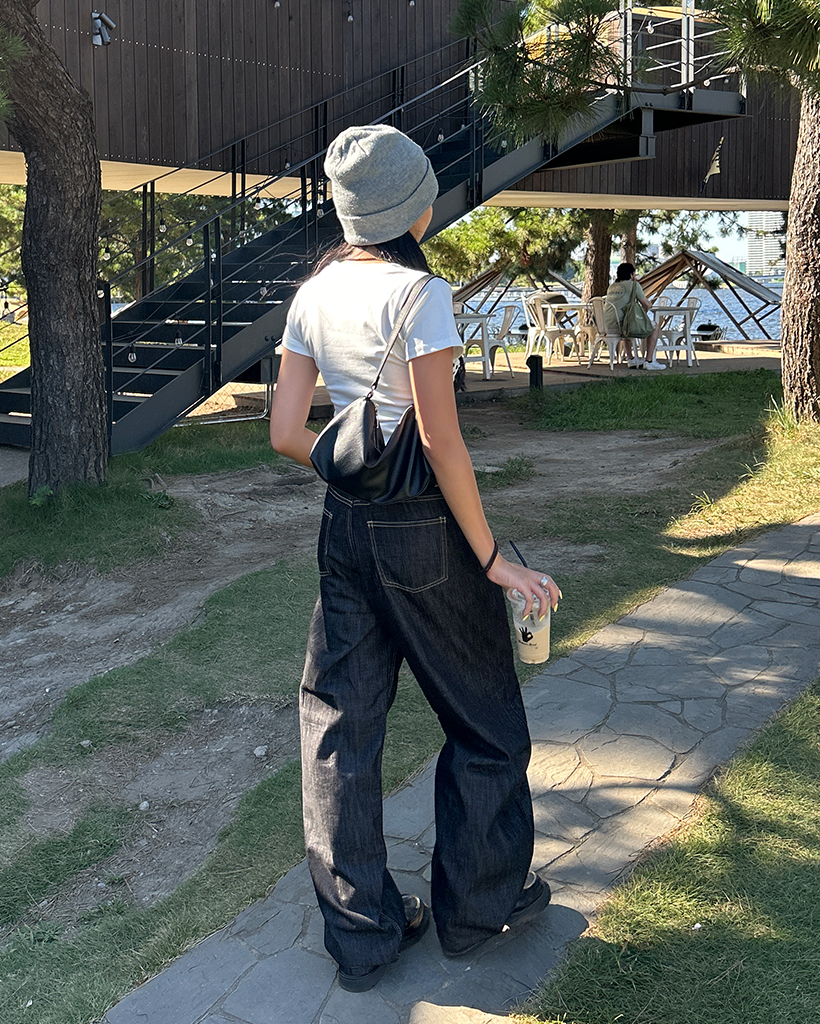 サマーリジッドワイドデニムパンツ | ファッション通販サイト NUGU