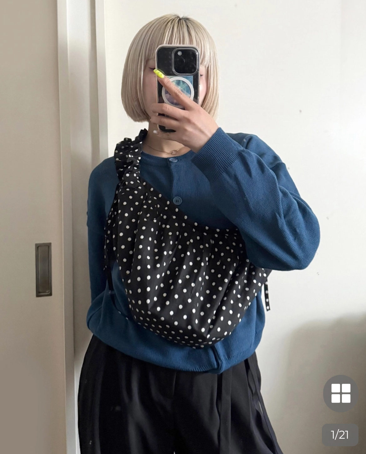 ドットシャーリングショルダーバッグ | ファッション通販サイト NUGU