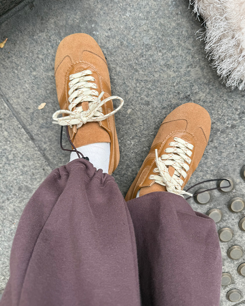 スエードレザースニーカー | ファッション通販サイト NUGU