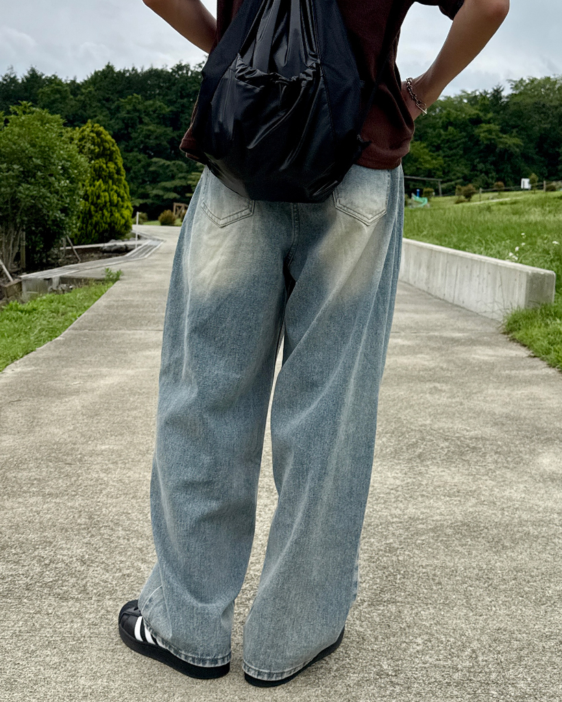 DEEP BLUE バルーンパンツ　pair_1109 crie conforto】バルーンデニムパンツ｜WOMEN｜254HAT11-069K