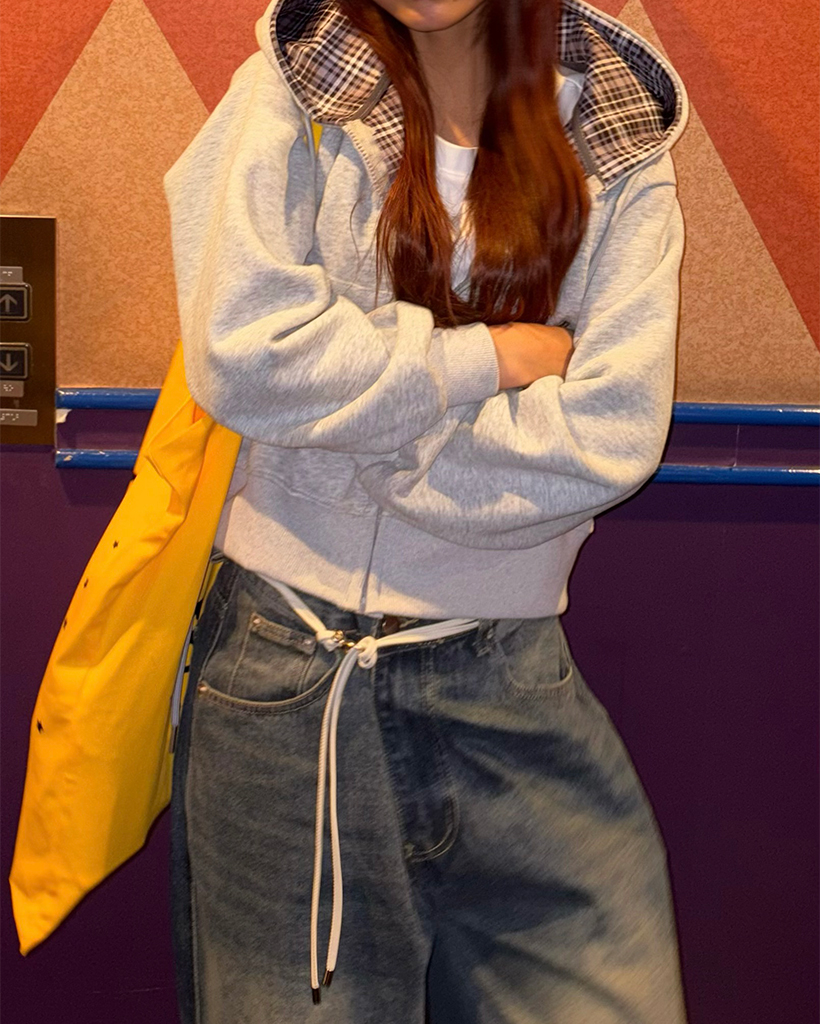 1PIU1UGUALE3GOLF メッシュフード付きパーカー明日まで値下げ パーカー 長袖 無地 ジップアップパーカー スウェット フード