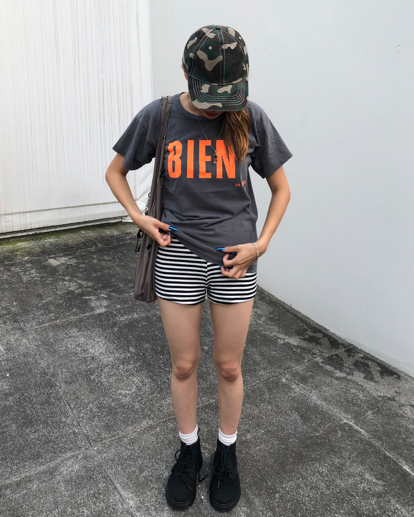 ボーダーベリーショートパンツ | ファッション通販サイト NUGU