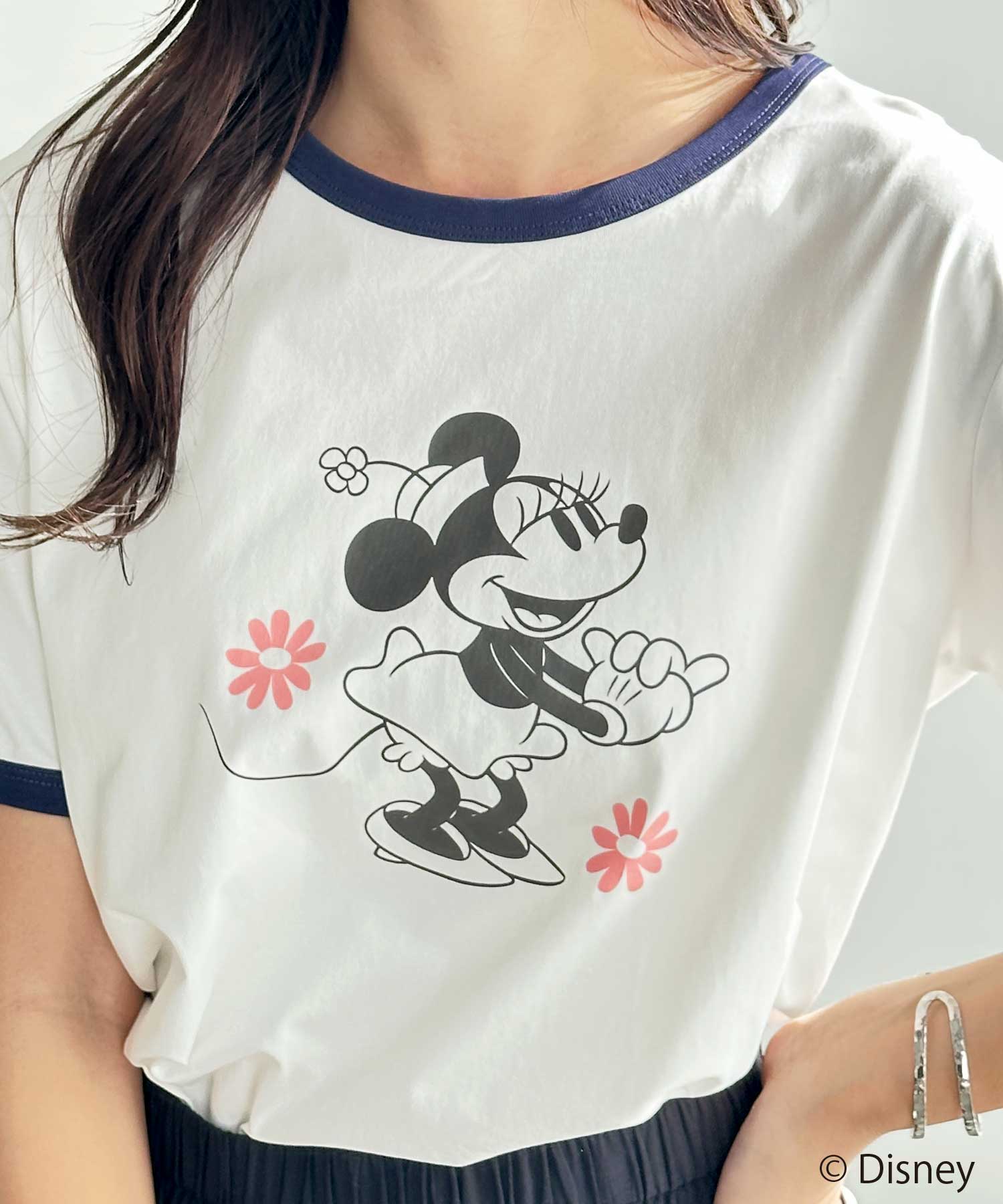 Disney/ディズニー】別注/Mickey Mouse＆Minnie Mouse/リンガー