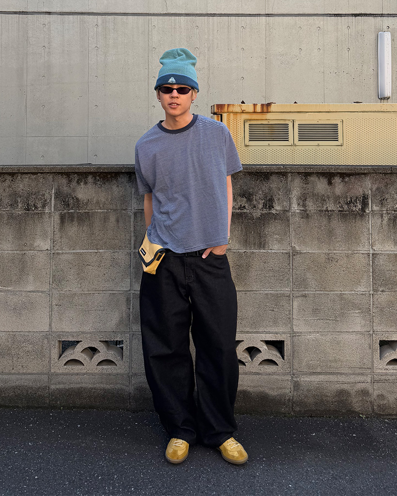 カーブフィットローデニムパンツ