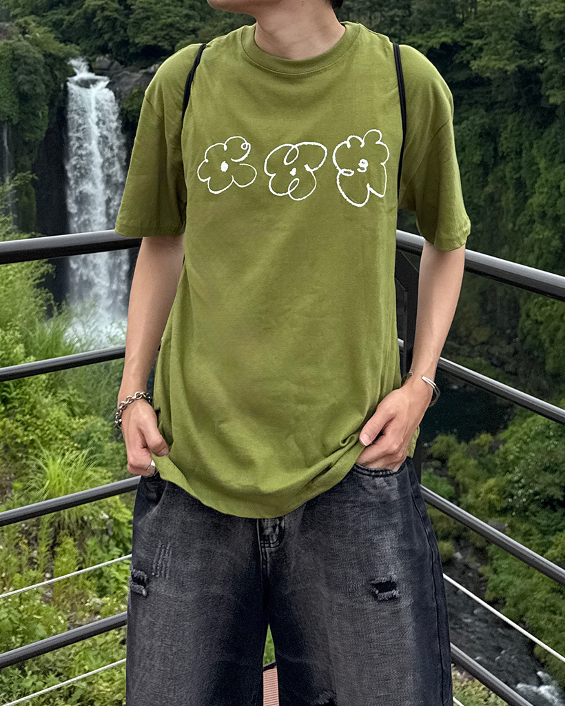 muta☆GENTLE CURVE ロゴTシャツ ユニセックス  要在庫確認 muta】GENTLE CURVE ロゴTシャツ 送料込み (muta/Tシャツ