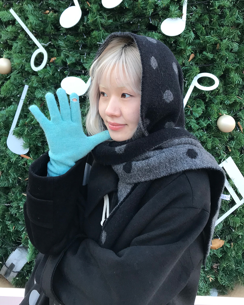 ドットリバーシブルマフラー