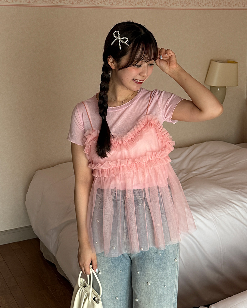 シアレース半袖セット | ファッション通販サイト NUGU