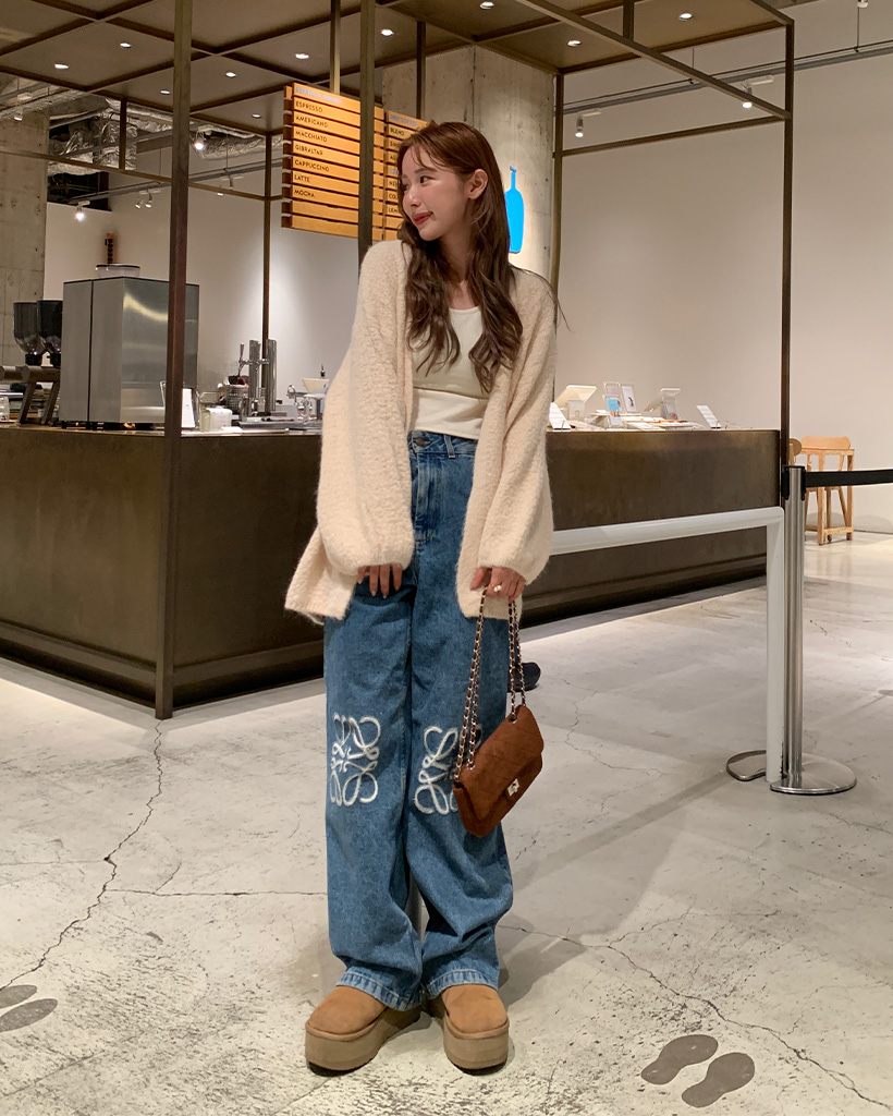 バルーンオープンオーバーサイズカーディガン | ファッション通販