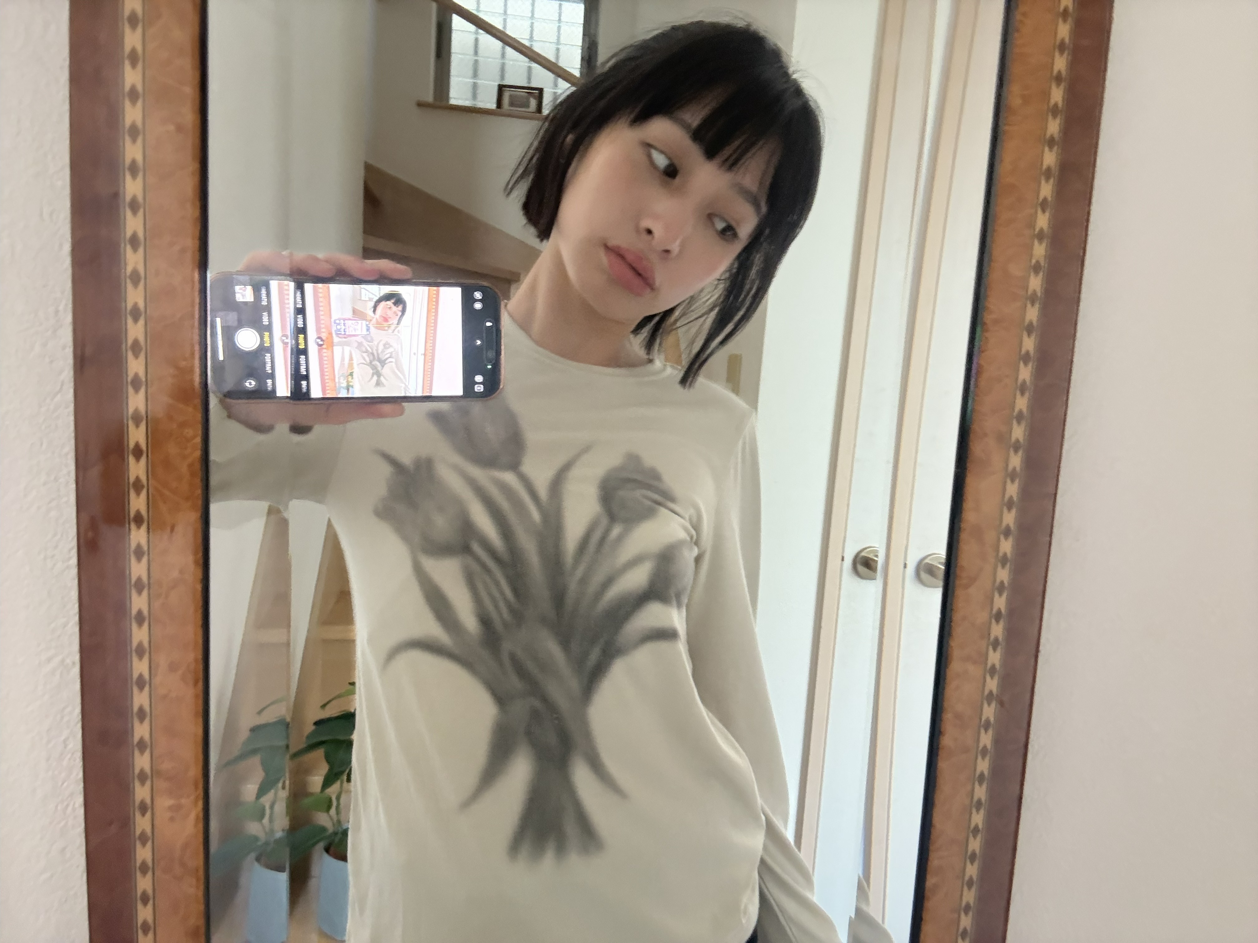 MEGU x Kijun] Romantic Jersey Top Sage | ファッション通販