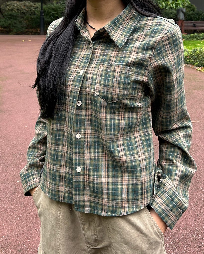 杉*二様 値下げ！cullni 20aw ビッグフラップポケットシャツ　ベージュ ユニセックス) ポケットクロップドジャケット | ファッション