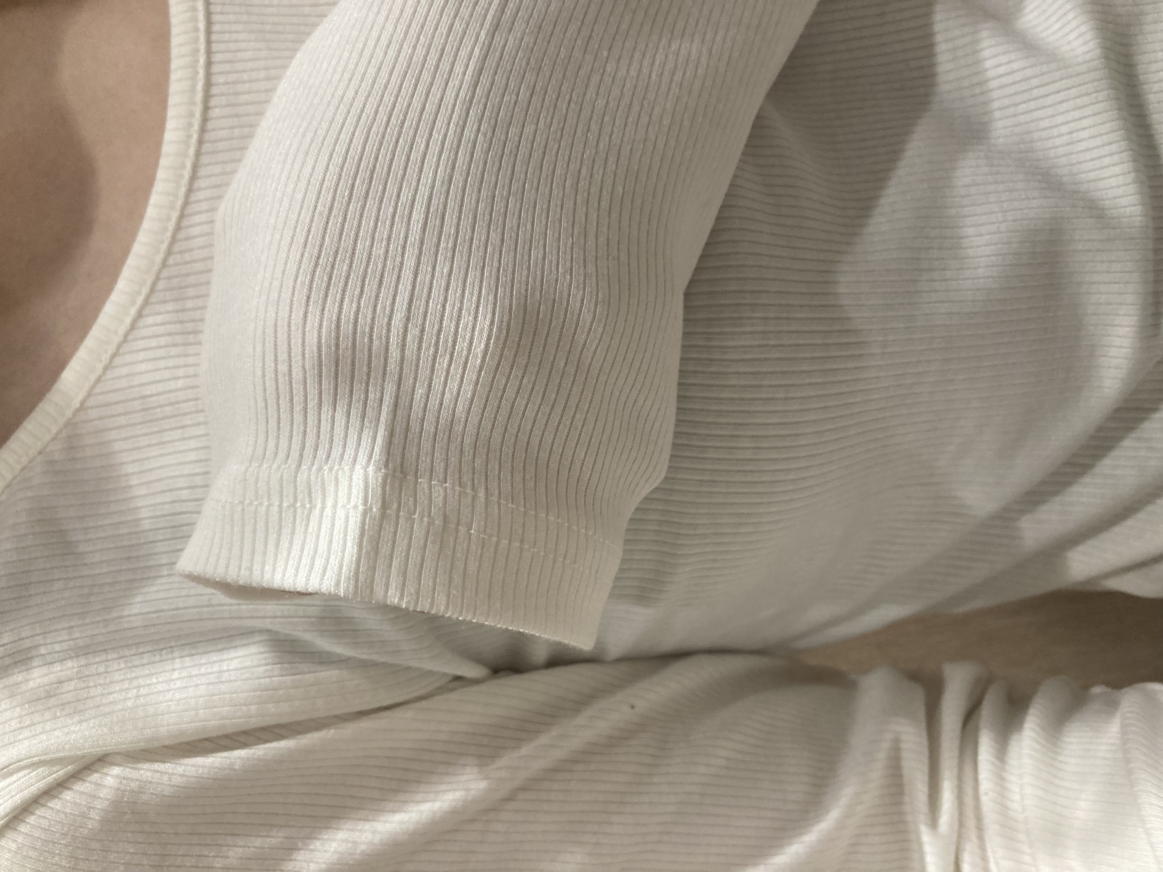 L'Appartement アパルトモン Rib L/S T-SH L'Appartement BORDER RIB