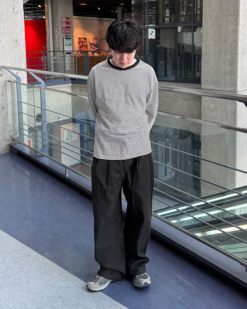 new basic　マルチボーダーニットTシャツ URBAN RESEARCH（アーバンリサーチ）の「16Gマルチボーダー