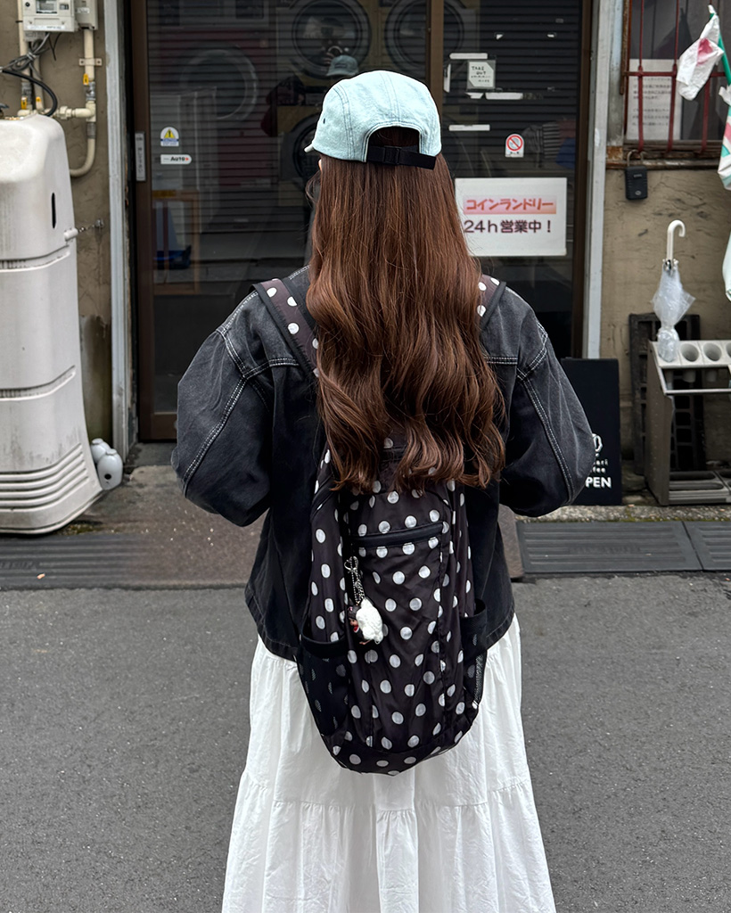 ドットパターンバックパック