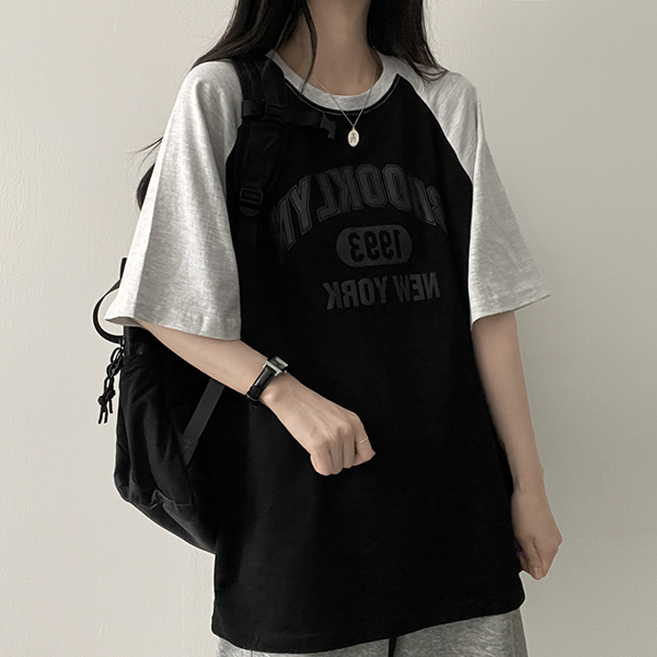 専用【PXG】ALOHA ラグランTシャツ＆スカート セットアップLサイズ バイカラーラグランオーバーサイズ半袖Tシャツ | ファッション