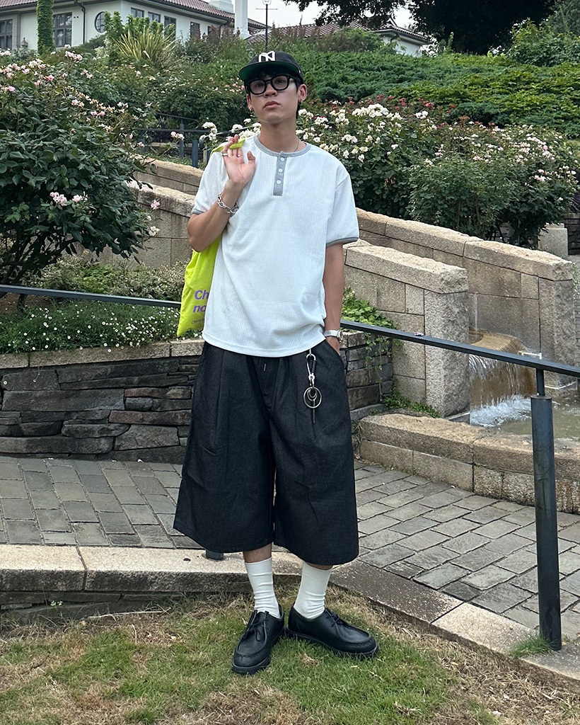 リンガーヘンリーネック半袖Tシャツ | ファッション通販サイト NUGU