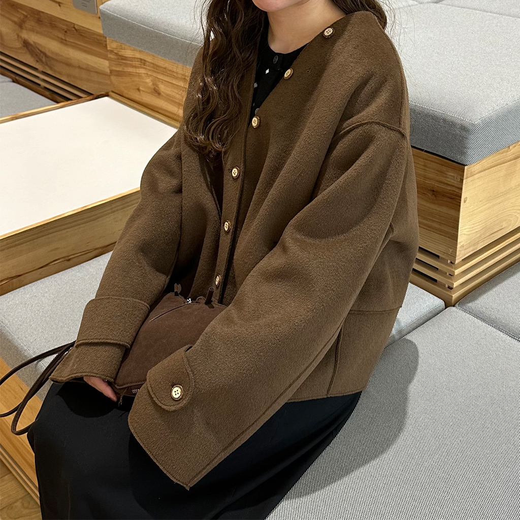 マフラーセットショートコート | ファッション通販サイト NUGU