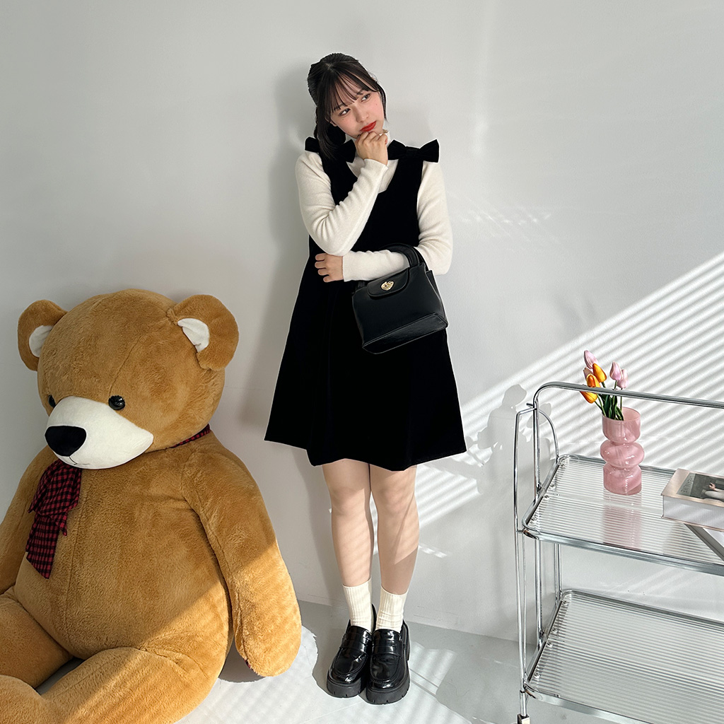 ハート出品 ハートボタンバッグ | ファッション通販サイト NUGU