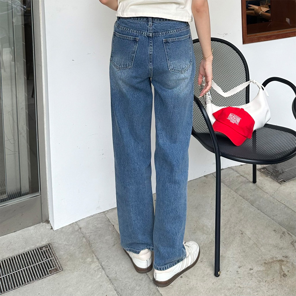 ベーシックデニムパンツ | ファッション通販サイト NUGU