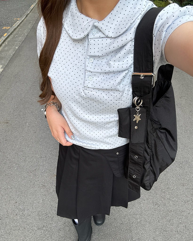 DRAWER 25ss シルバープリーツスカート　36 ボックスプリーツ スカート LXN28912 | Alumin.