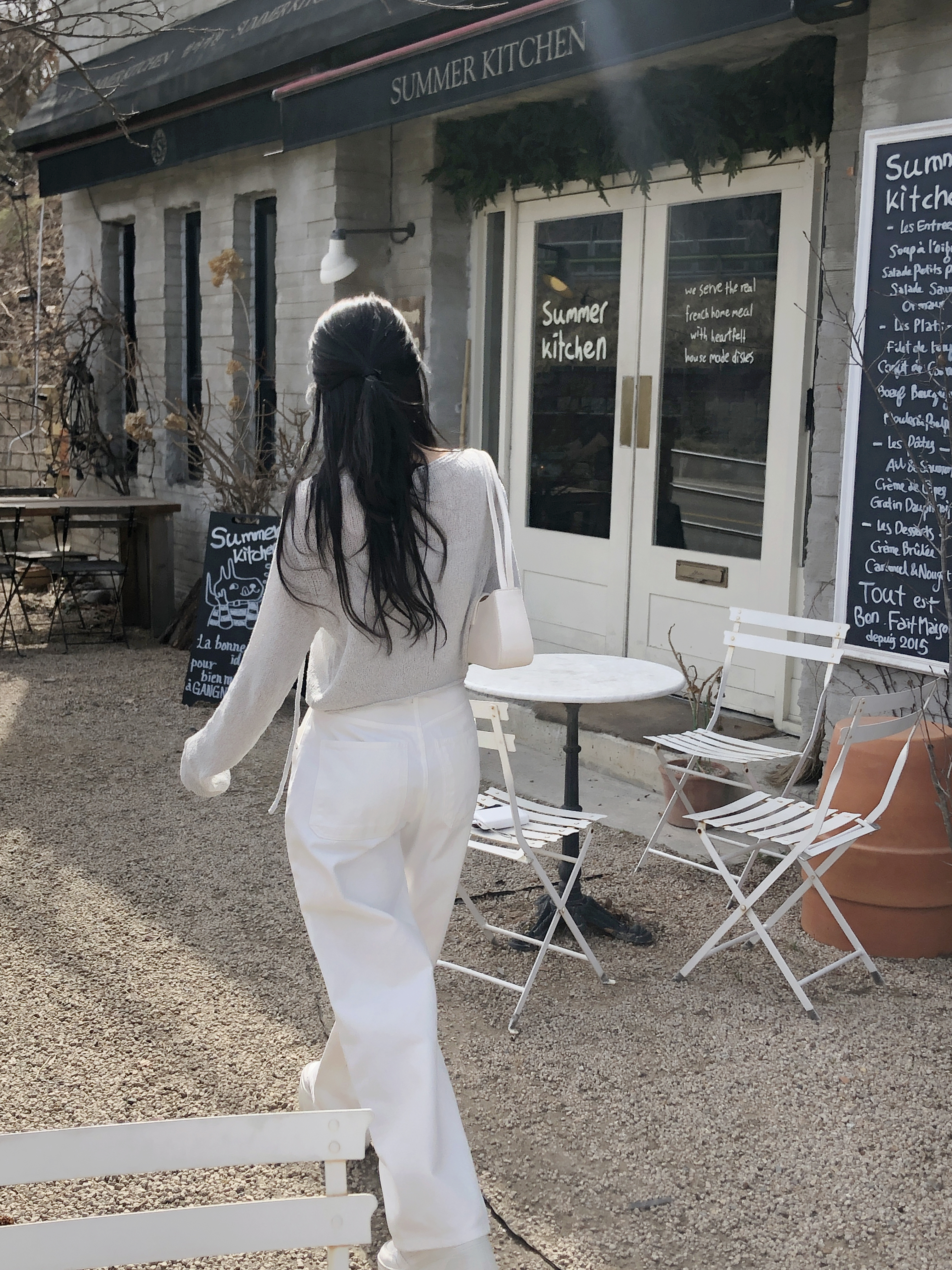 R セミワイドチノパンツ R セミワイドチノパンツ