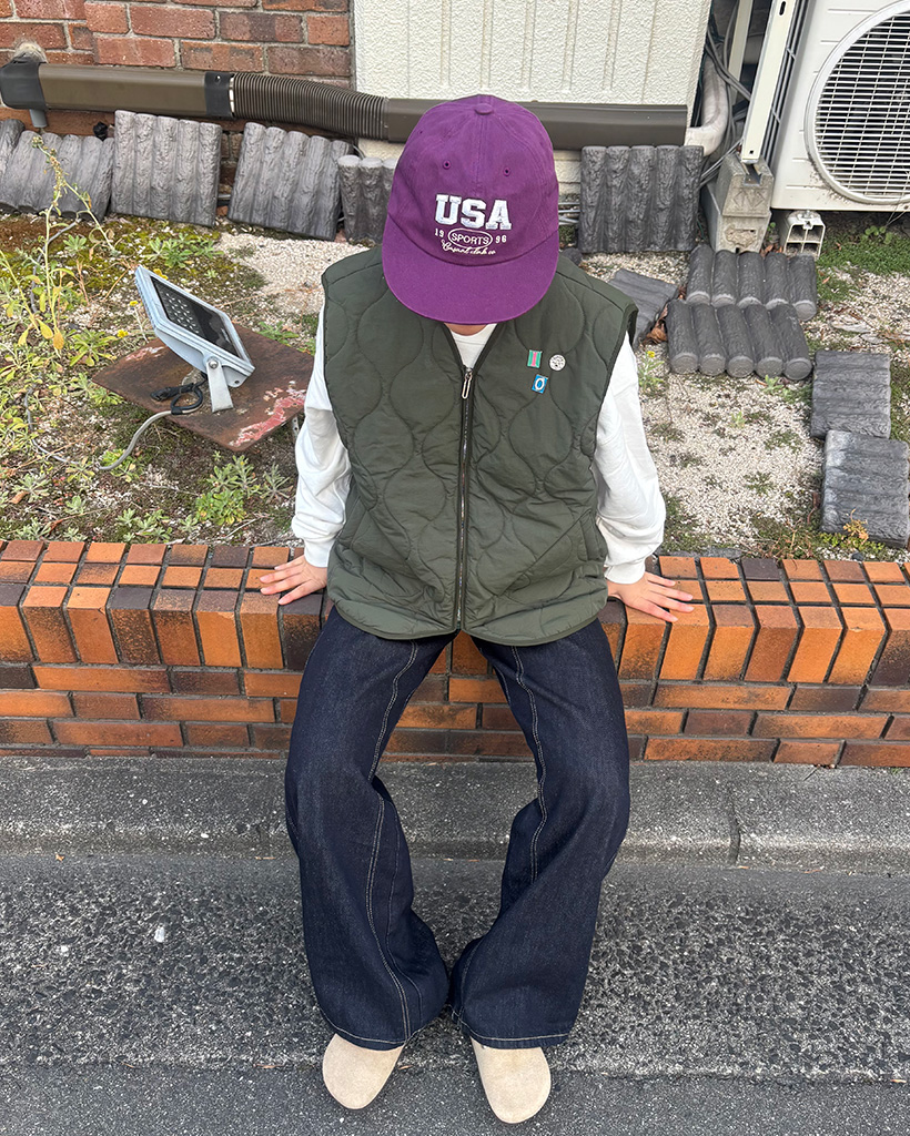 USAレタリングキャップ