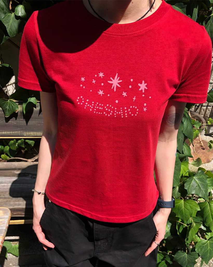 OHESHIO X sep19] STAR LOGO T-SHIRT, RED | ファッション通販