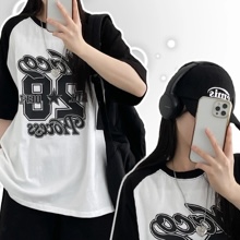 ラグランオーバーサイズ半袖Tシャツ | ファッション通販サイト NUGU