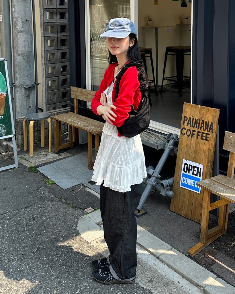 ユニセックス) デニムウエストゴムワイドパンツ | ファッション