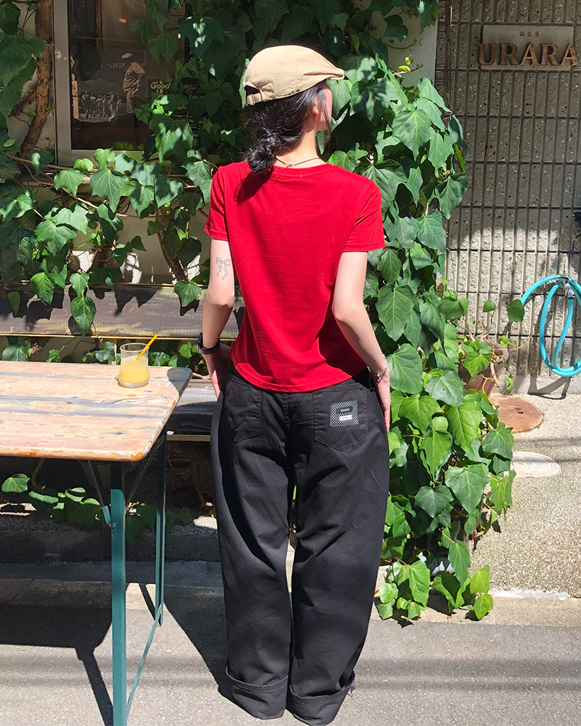 OHESHIO X sep19] STAR LOGO T-SHIRT, RED | ファッション通販