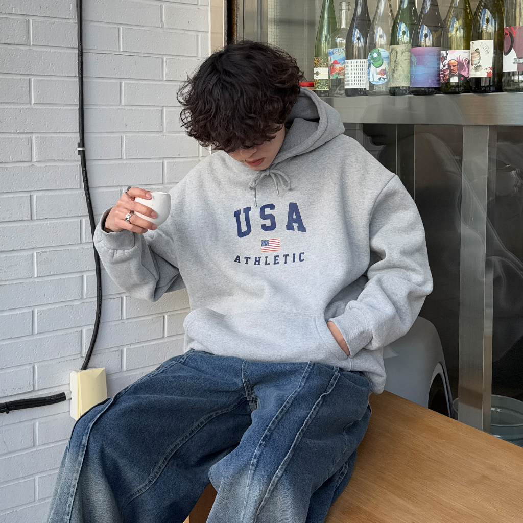 (ユニセックス）USAパーカー