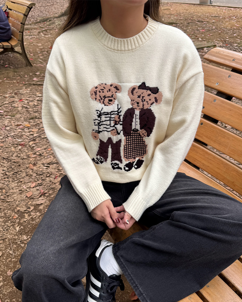 クマラウンドニット | ファッション通販サイト NUGU