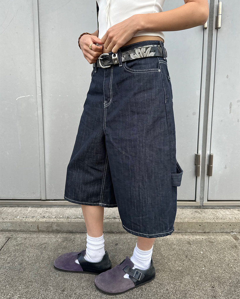 バミューダデニムパンツ | ファッション通販サイト NUGU