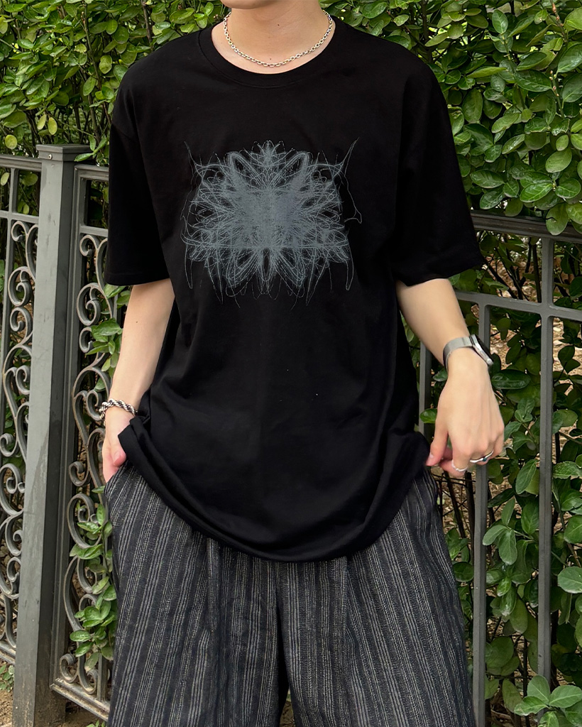 (ユニセックス)ポイント半袖Tシャツ