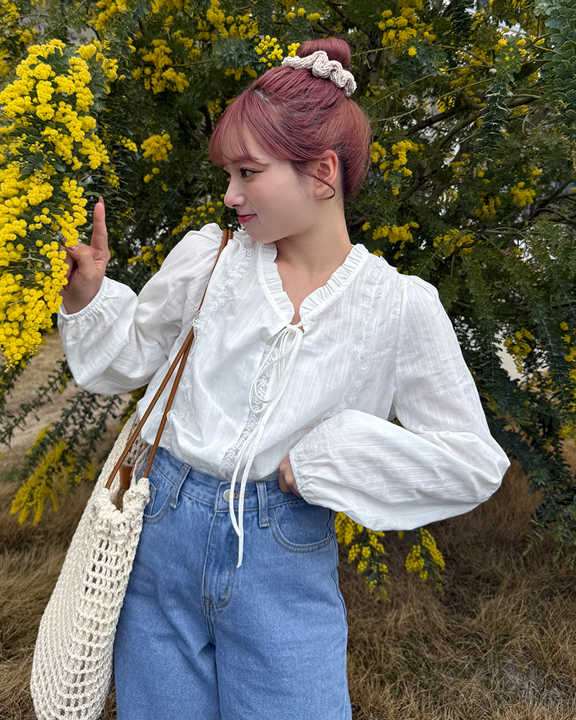 D. hue フリルブラウス GSY22S260-c01.jpg