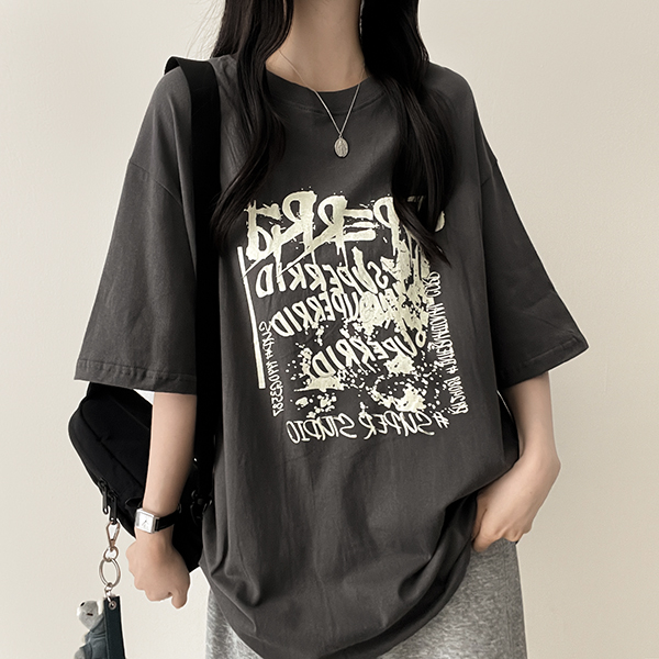 ヴィンテージオーバーサイズ半袖Tシャツ | ファッション通販