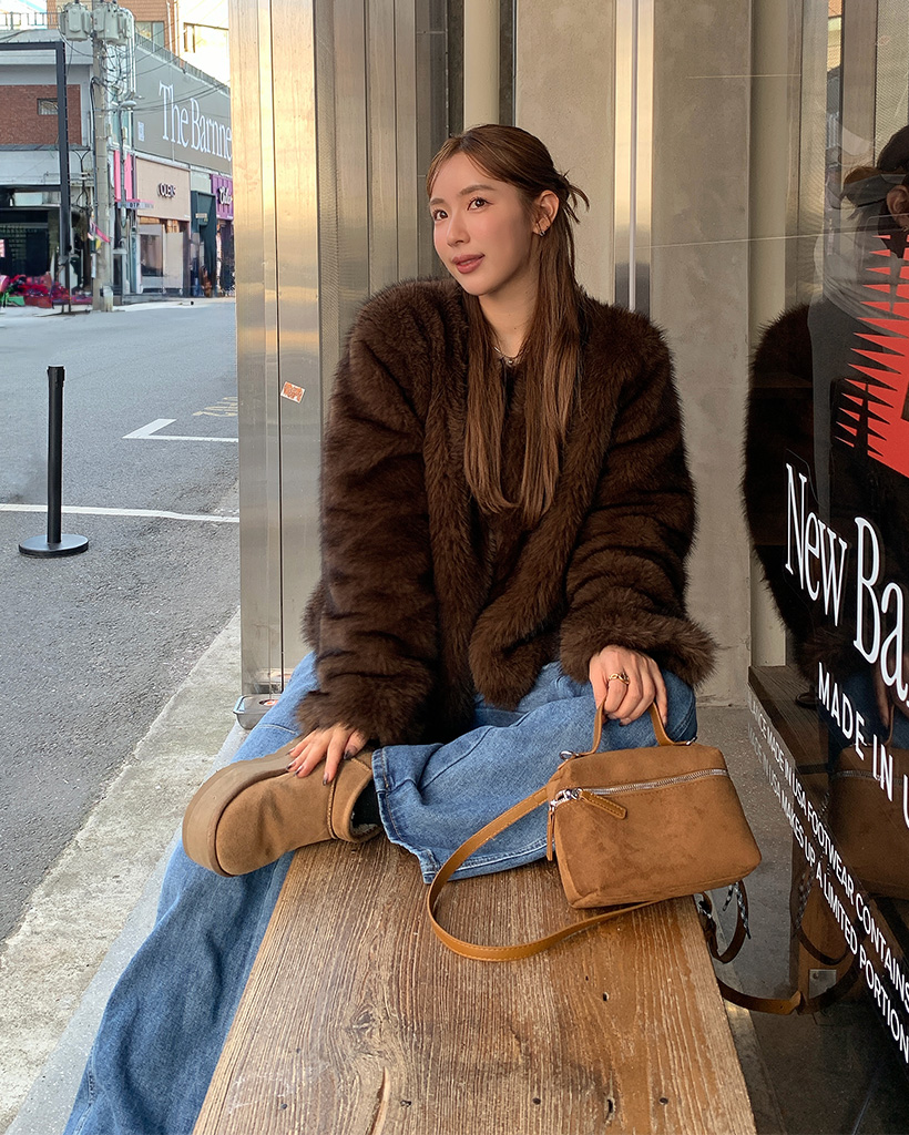 フェイクファージャケット