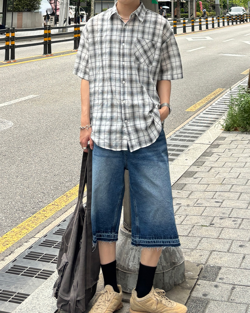 FEAR of GOD チェック柄半袖シャツ FEAR of GOD チェック柄半袖シャツ FEAR of GOD チェック柄半袖